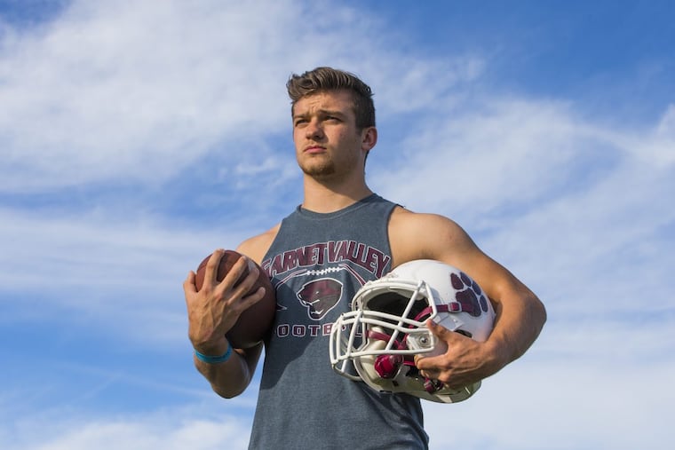 Senior running back Matt Lassik and Garnet Valley will host Central League rival Haverford High at 7 p.m. Thursday.