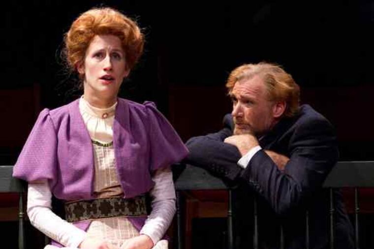 Sarah Sanford plays Yelena in "Uncle Vanya," and Peter DeLaurier is Vanya, romantically obsessed with Yelena, who is married to another. Besides this drama, the Chekhov Festival includes a series of one-acts by the playwright.