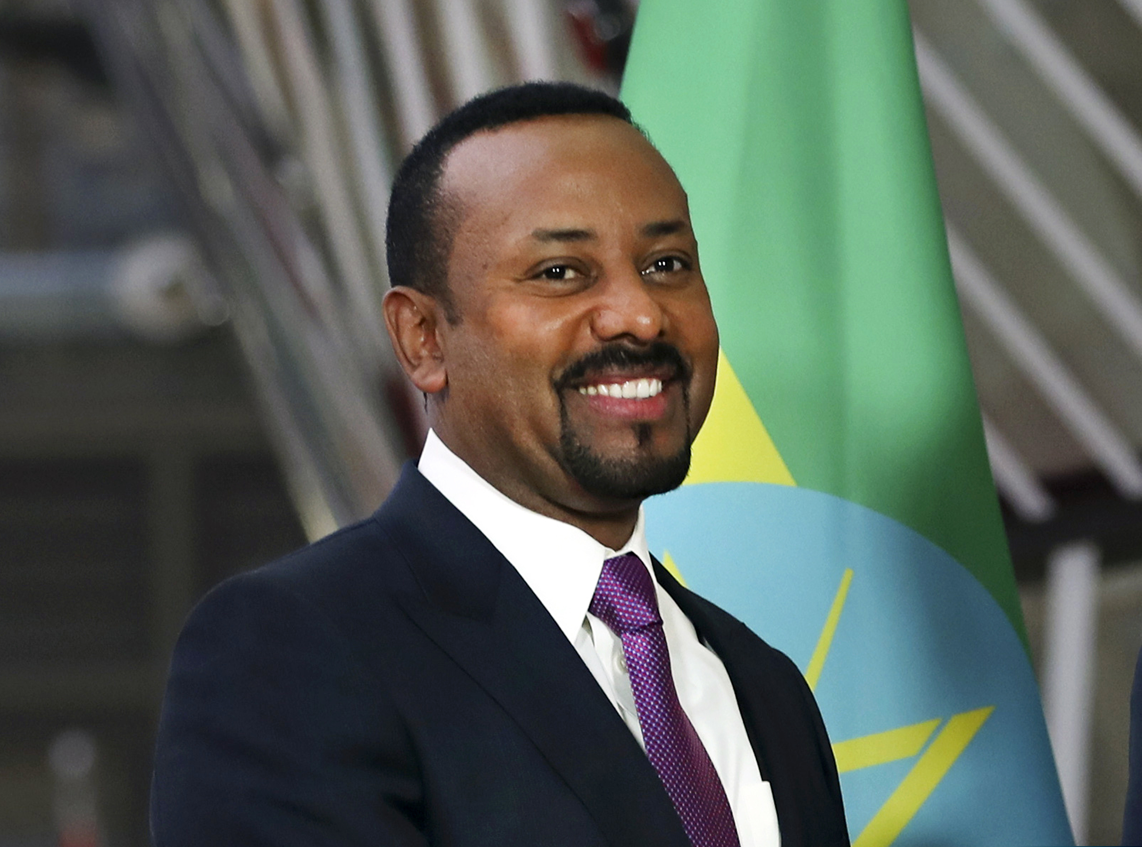 In this Thursday, Jan. 24, 2019 file photo, Ethiopian Prime Minister Abiy Ahmed at the European Council headquarters in Brussels. The 2019 Nobel Peace Prize was given to Ethiopian Prime Minister Abiy Ahmed on Friday Oct. 11, 2019.
