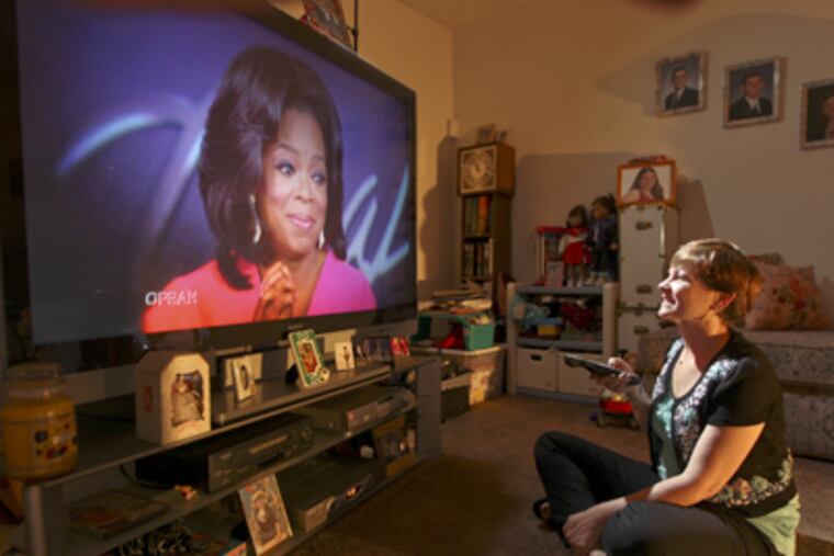 "It's been part of my life for 25 years," said Elaine Brigandi, 51, of Glassboro, watching last week. (Michael Bryant / Staff Photographer)