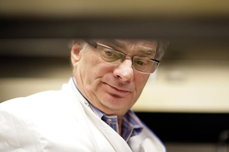 "I don't believe in comebacks," says Georges Perrier. "I'm not making a comeback. I've always been here." (David Maialetti / Staff Photographer)