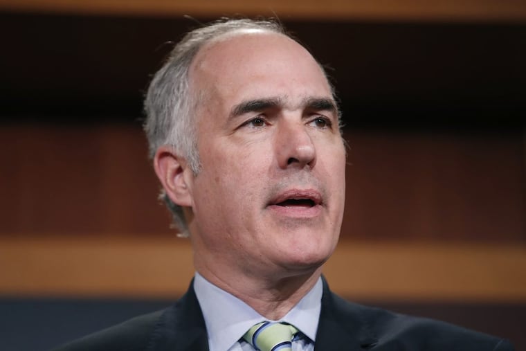 Sen. Bob Casey, D-Pa., seen here in Washington in April. (AP Photo/Alex Brandon)