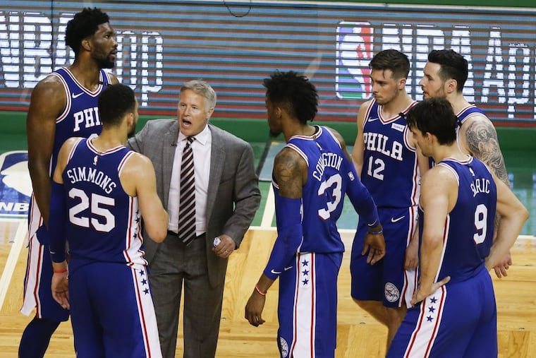 Brett Brown endured the bleakest years of The Process. He’s ready to win now. Bryan Colangelo, on the other hand, is still thinking long-term.