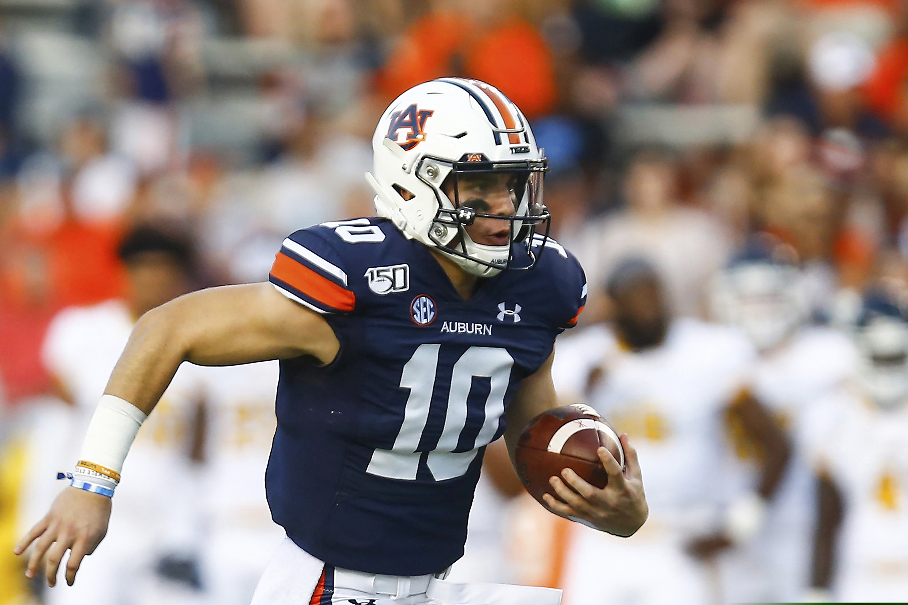 Auburn quarterback Bo Nix (10) and Florida's Kyle Trask are set to face off in a Top 10 showdown.