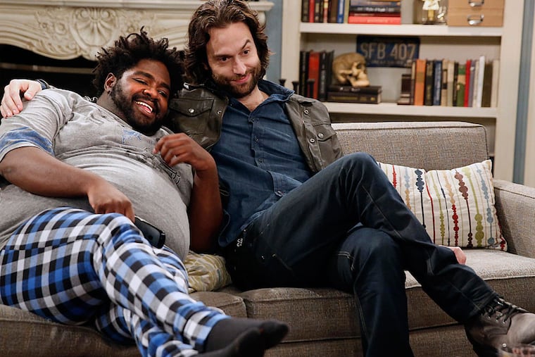Ron Funches, left, and Chris D'Elia costar in NBC's comedy, "Undateable/" (Greg Gayne/NBC/TNS)