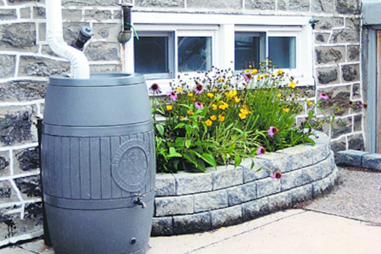 The Philadelphia Water Department , sold on the rain barrels, has given away 1,234 of them.