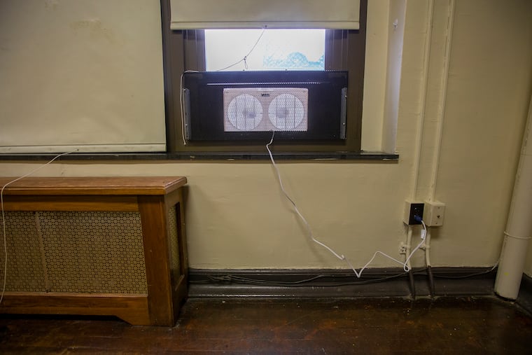 About 100 Philadelphia schools lack air conditioning.
