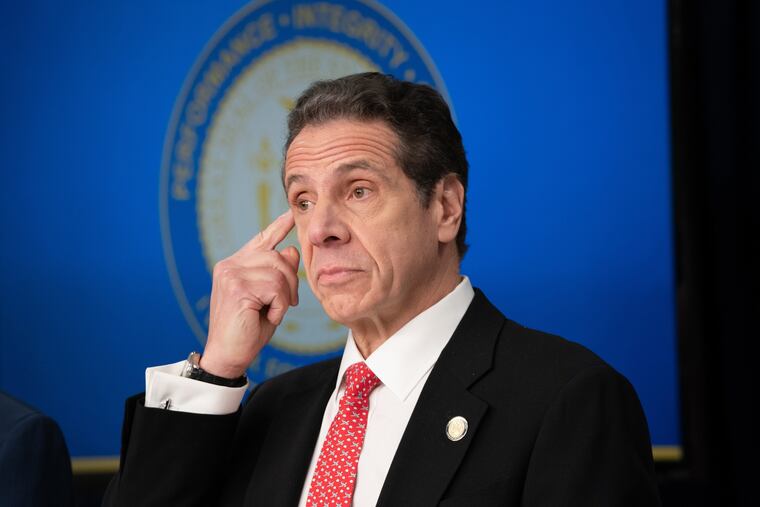 New York Gov. Andrew Cuomo during a news conference at the governor's Manhattan office on March 2, 2020, in New York. (Barry Williams/New York Daily News/TNS)