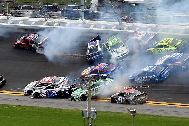 Race-ending crashes have been characteristic of 2019 for Austin Dillon (3), who is still looking for his first win of the year.