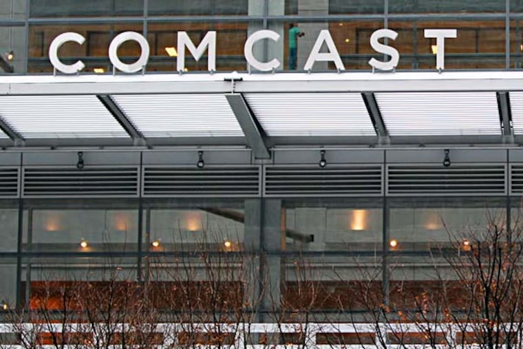 The Comcast Center in Center City on Thursday, February 13, 2014. ( Yong Kim / Staff Photographer )