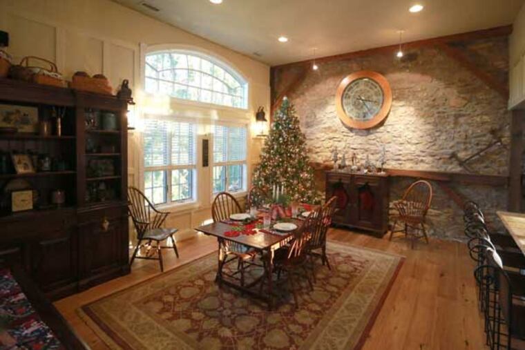 Home for the holidays brings a houseful of decorations created over the years by longtime crafter Suzanne Loftus.