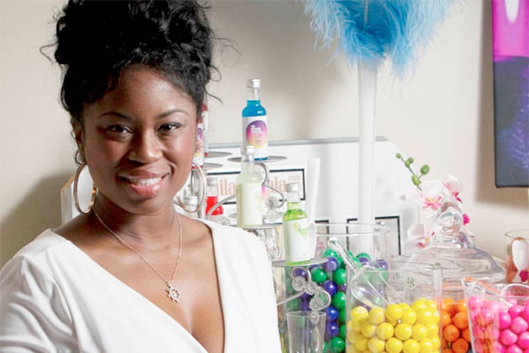 Party Planner Ebony Edwards is hosting Girls Night Out in Northern Liberties on Wednesday. (Alejandro A. Alvarez / Staff Photographer)