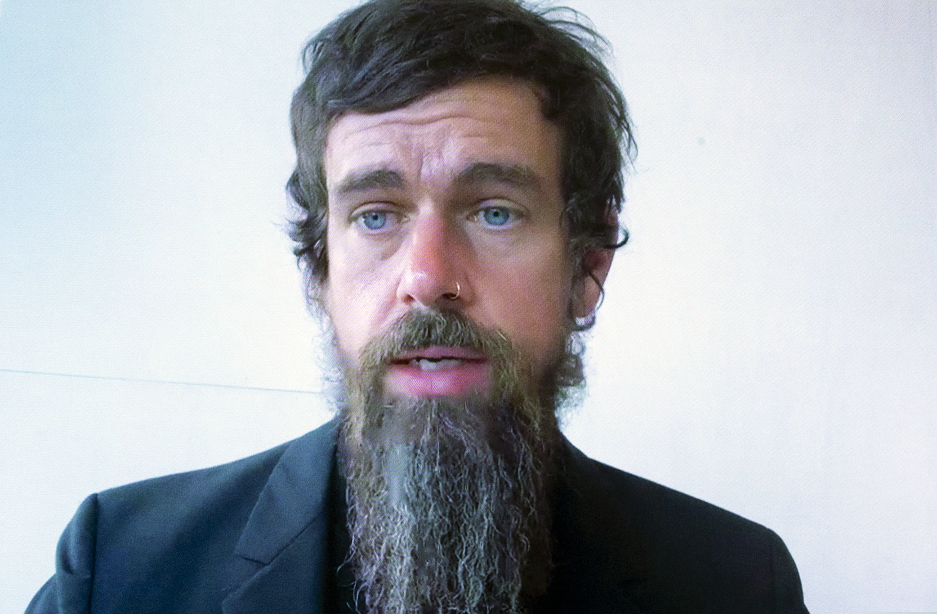 This Oct. 28, 2020 photo shows Twitter CEO Jack Dorsey.