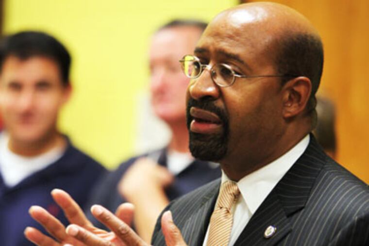 Philadelphia Mayor Michael Nutter has sent a questionnaire to employees of the embattled Board of Revision of Taxes asking them what they do. (file, Laurence Kesterson / Staff Photographer)