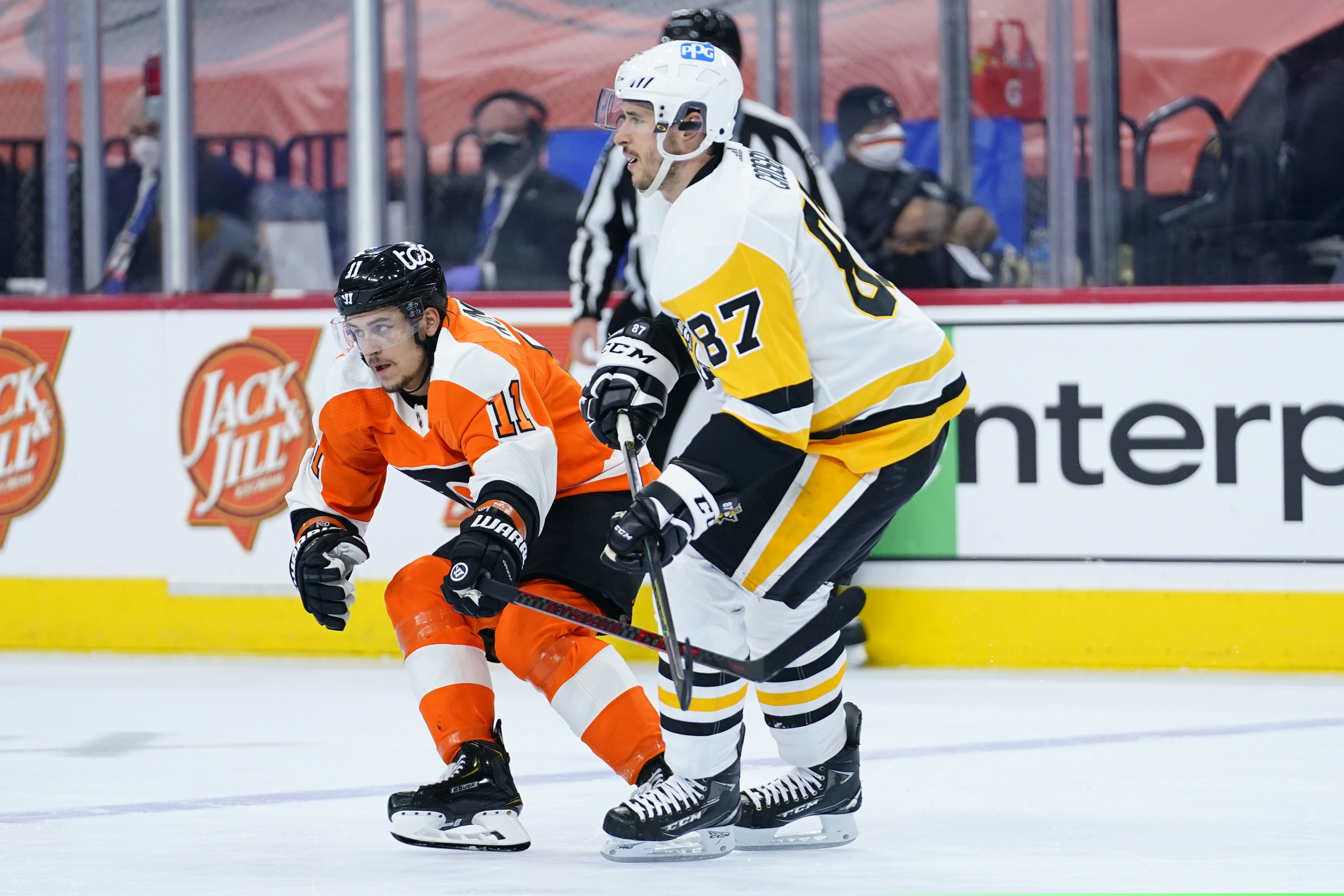 Sidney Crosby will miss Thursday's rivalry game against the Flyers after testing positive for COVID-19.