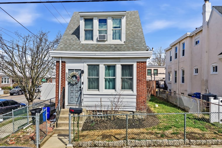 Exterior of the Roxborough home.