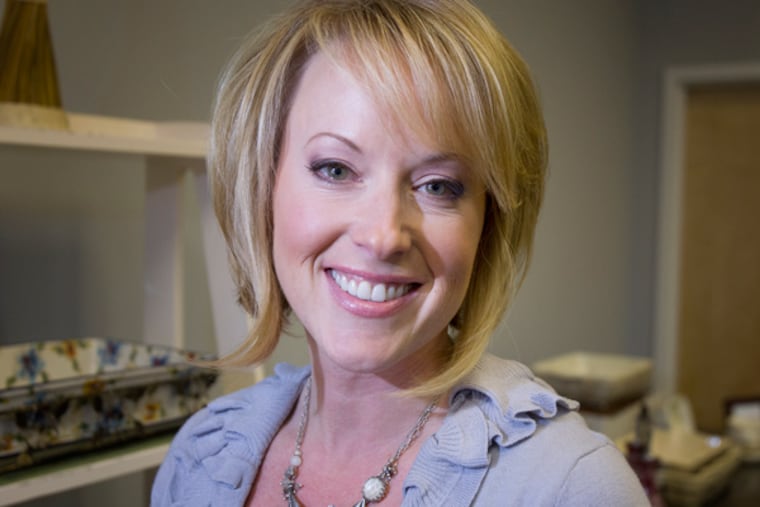 Tara McConnell and her Exton cookware company, Temp-tations L.L.C., have struck gold by marketing cookware through QVC. (Ed Hille / Staff Photographer)