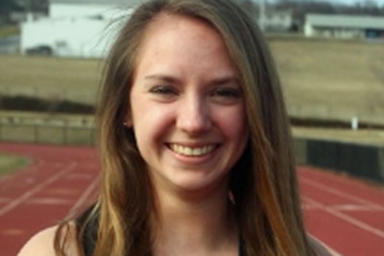 Nicole Gallo, 19, of Clifton Heights, died instantly after being struck from behind by a car while leaving Delaware County Memorial Hospital on Friday with a friend. (Photo: Lebanon Valley College)