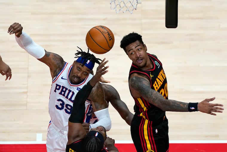 The standings will show that Dwight Howard and the Sixers lost consecutive games regardless of the fact that they played without nearly half of their roster.