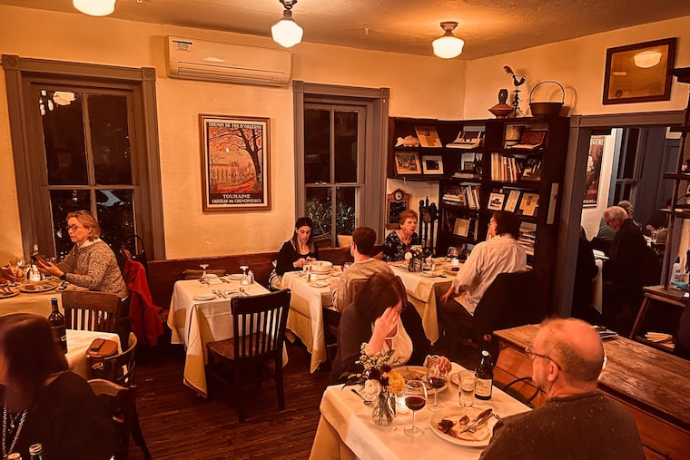 Main dining room at Spring Mill Cafe, 164 Barren Hill Rd., Conshohocken, on Jan. 10, 2026.