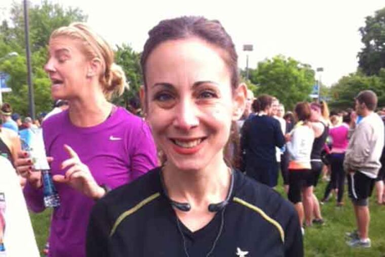Laura Rudd Runner Running for strength and peace