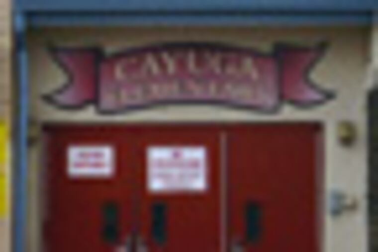 The exterior of Cayuga Elementary School, which has been accused of cheating to improve overall test scores. February 10, 2012. 4358 N. 5th St (near Cayuga St.) RRXCHEAT12P (Alex Remnick/Staff Photograper) EDITOR'S NOTE: Cayuga Elementary has produced remarkable test results for several years, and Philadelphia School District officials have noticed, rewarding Cayuga with some flexibility in curriculum and budgeting and public pats on the back. But several people associated with the school at 5th and Cayuga Streets - teachers, a former staffer, parents - say it achieved those stellar scores in part by cheating. "The pressure has gotten greater and greater every year," one teacher said. "We're going to have to face the wrath of the principal, or we're going to have to cheat for her."