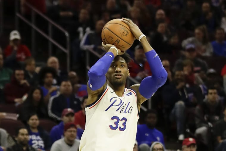 Robert Covington initially injured his finger in December 2017.