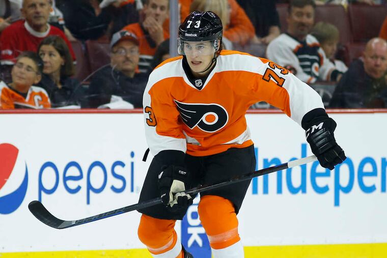 Winger Nicolas Aube-Kubel has played 203 games with the Phantoms.