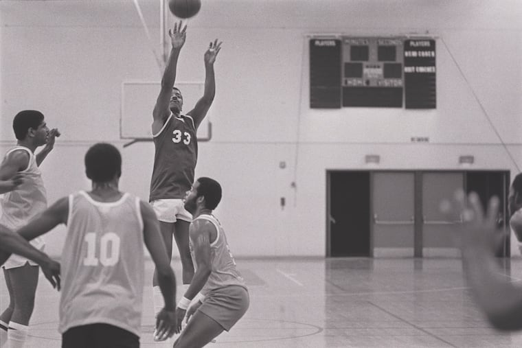Raymond Lewis representing Compton College in 1981. A new documentary, "Raymond Lewis: L.A. Legend," tells the story of this forgotten Sixer. Photo Credit: Tony Benard, L.A. Times, with UCLA Archives Permission