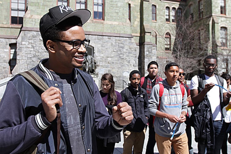 Former Eagles cornerback Nnamdi Asomugha. (David Maialetti/Staff Photographer)