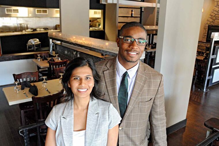 Sally and Derrick Wheeler at Vella, in Exton.