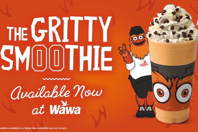 Wawa's limited-edition Gritty Smoothie debuts May 4.