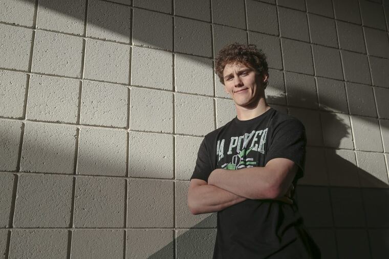 Pennridge wrestler Josh Stillings won the state title at 182.