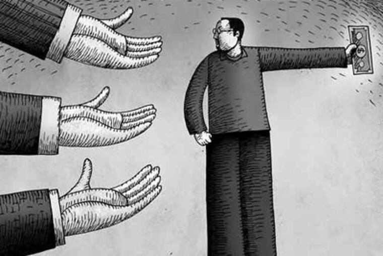 (Editorial cartoon by Paul Lachine)