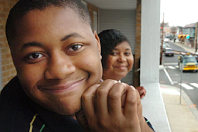 John Huff, 17, of Pleasantville, N.J., took the antipsychotic Risperdal for seven years for behavioral problems. "He would ask me 'Am I a girl?' " said his mother, Nicola. (Sarah J. Glover/The Inquirer)