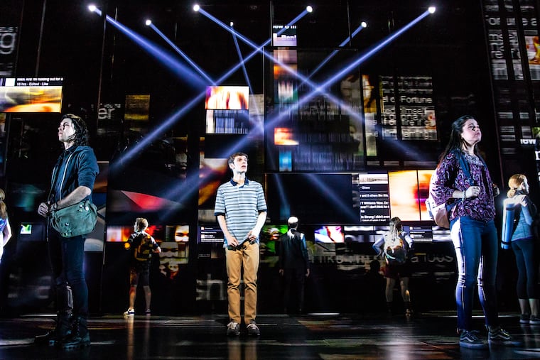 Ben Levi Ross as Evan Hansen in the national touring production of "Dear Evan Hansen"