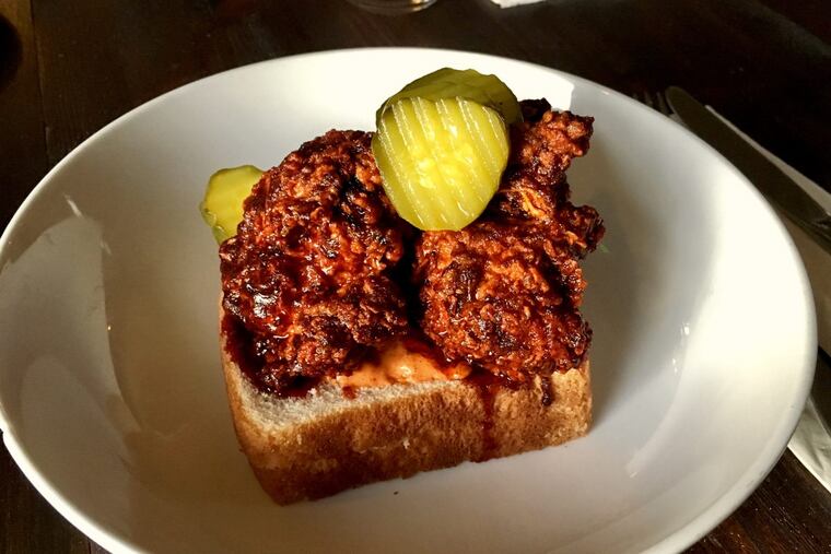 Hot chicken at Southern Belle, 700 Bethlehem Pike, Erdenheim.