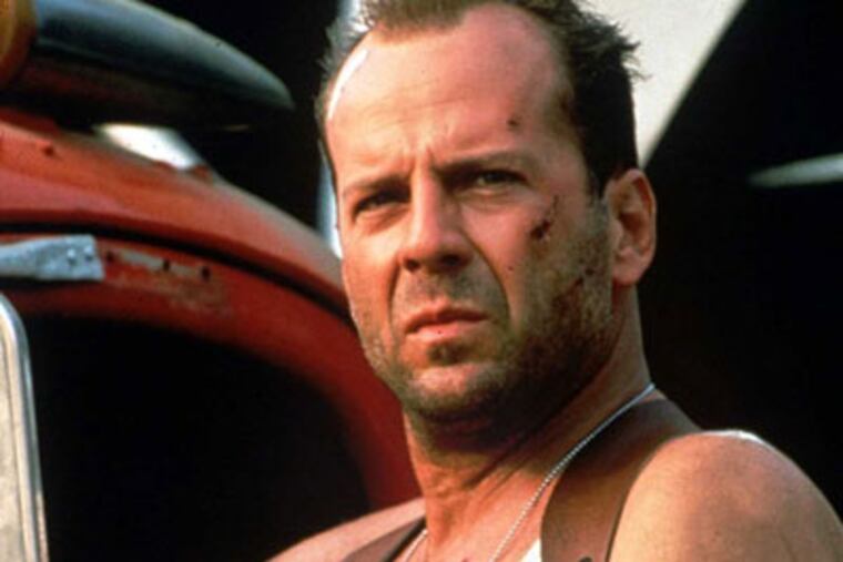 Bruce Willis in "Die Hard."