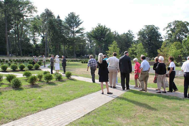 The new Jewish burial ground at West Laurel Hill Cemetery, Chesed Shel Emet, includesa special area for Orthodox Jews and this larger area for other denominations.