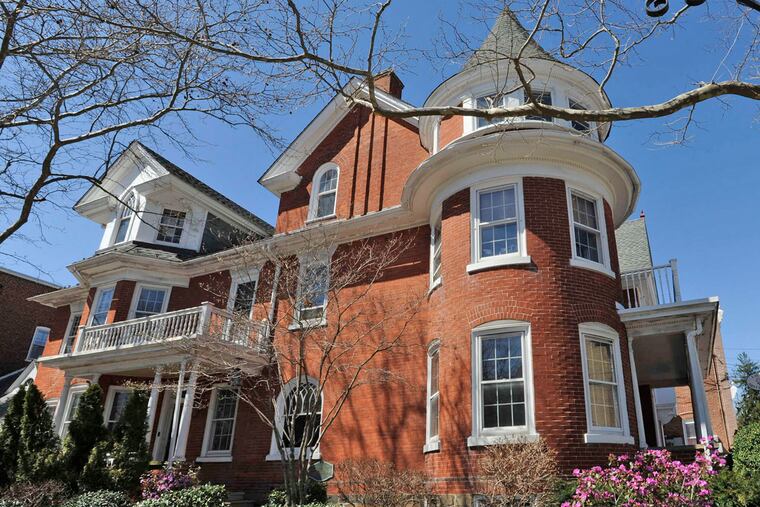 A Milton Bean house at 600 Chestnut St. Bean was responsible for much of the local Victorian architecture, reminding many of Cape May.