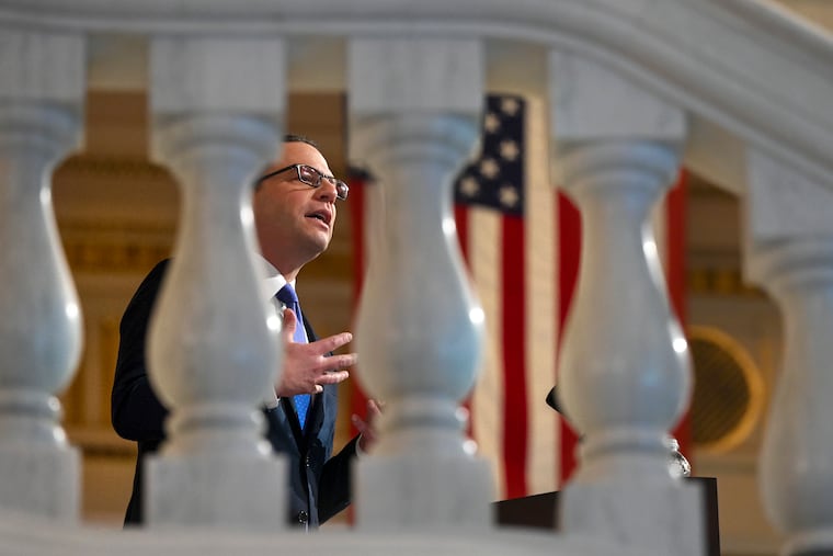 Shapiro’s second budget proposes significant increases to education and economic development, leaning heavily on Pennsylvania’s flush reserves to underwrite his plans.