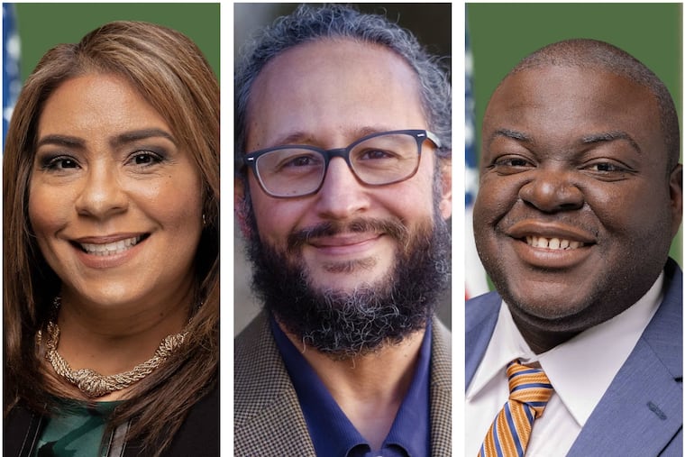 In City Council district races, The Inquirer recommends Councilmember Quetcy Lozada (7th District), Seth Anderson-Oberman (8th District), and Councilmember Anthony Phillips (9th District).