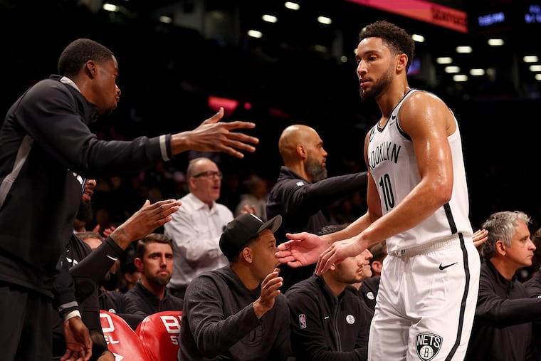 Ben Simmons is back on the floor this season but has struggled to rediscover his game with the Brooklyn Nets.