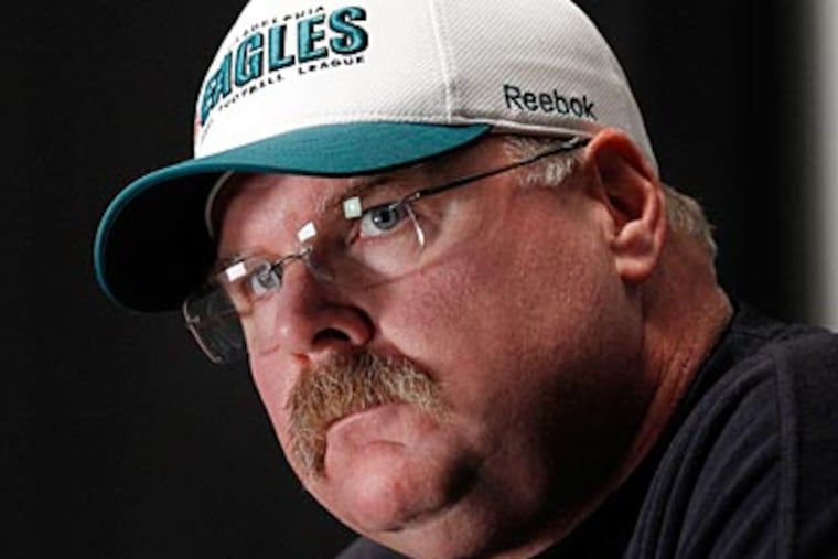 Andy Reid needs his team to get on the board early against the Cowboys. (Alex Brandon/AP)