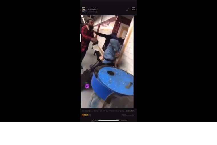 A group of young men attacked a postal worker late Thursday as he waited on the SEPTA platform at City Hall. The attack was caught on video and widely shared on social media.