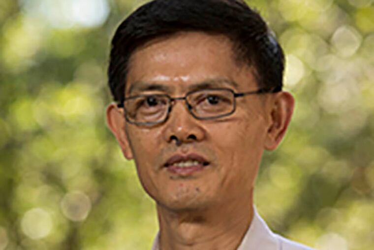 Xiaoxing Xi was released on bond.