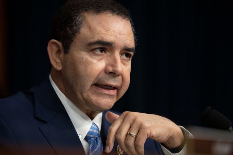 Rep. Henry Cuellar, D-Texas, speaks during a hearing on Capitol Hill in 2024.