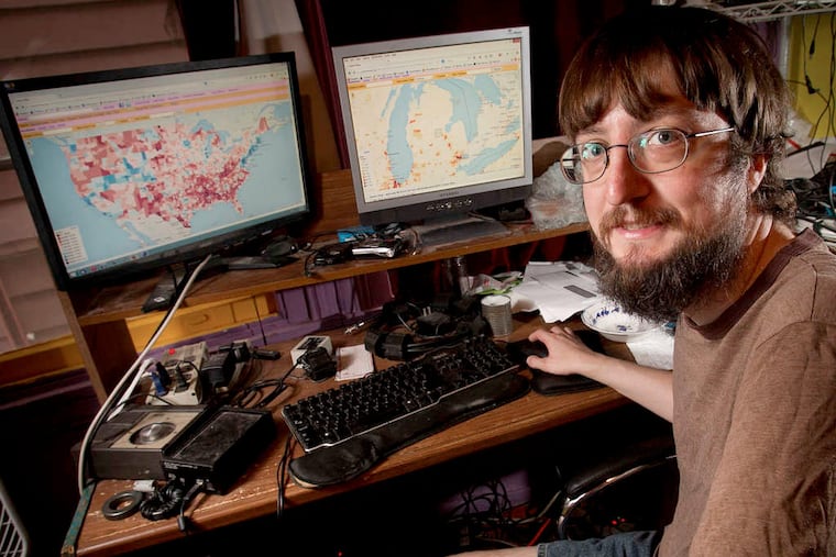 Aaron Kreider's website, JusticeMap.org, launched last month and has had 2,000 visitors.