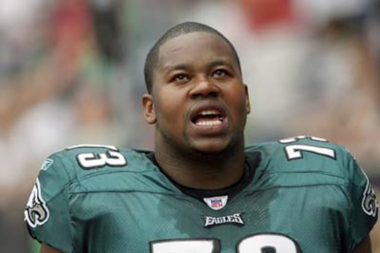Eagles offensive lineman Shawn Andrews is seeking a second opinion after one doctor told him that he may need additional surgery on his oft-injured back. (Yong Kim / Staff Photographer)