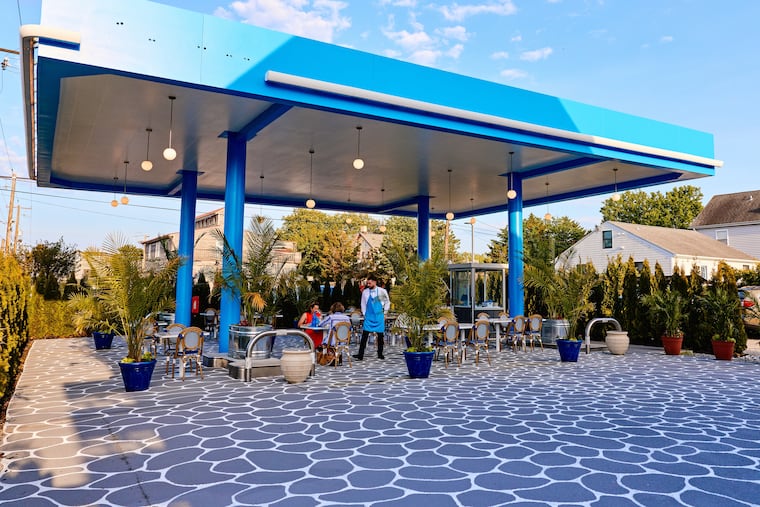 Exterior view of Mediterrano by Santorini in Cape May, N.J. on Friday June 12, 2026.